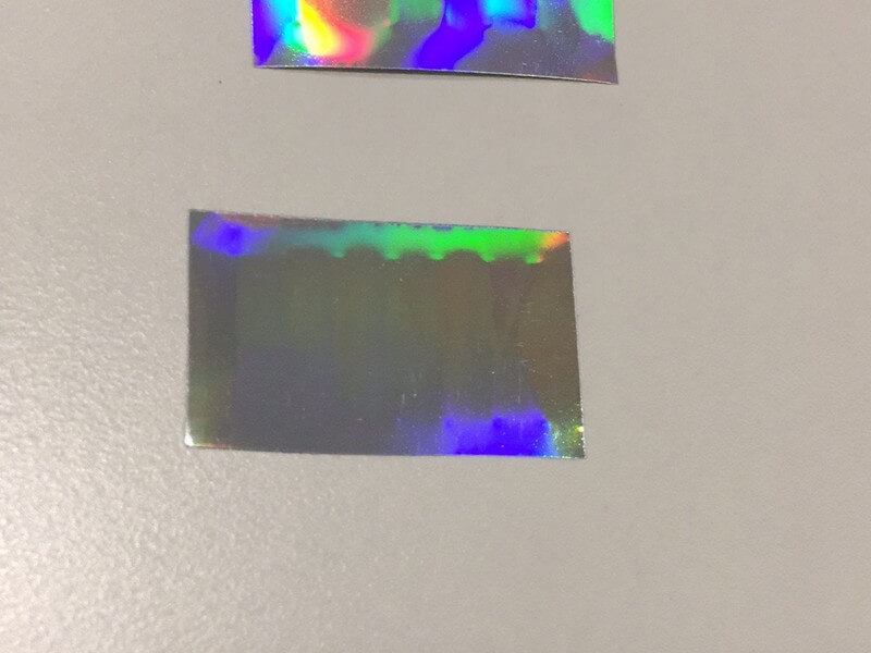 GOLD SILVER RAINBOW FOIL TRANSFER